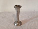 Small Vintage Ianthe Silver Plated Bud Vase Small Old English Flower Vase