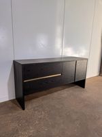 Black & Gold Modern Sideboard | Delivery Available
