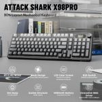 ATTACK SHARK X98PRO Wireless Gaming Keyboard