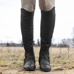 ProChaps Classic Fit Half Chap - Black