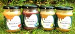 1.2kg CREAM HONEY  100% ORGANIC PURE RAW NATURAL (Various types of honey) 4x300g