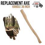 Long Wooden 36 Inch Replacement Pick Axe Handle Heavy Duty Beech Wood Shaft