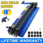 18" Bead Roller Former Swager Rotary Metal Sheet Swaging Machine 6 Roll Set NEW