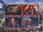 Superman 2018 MNH stamp sheet
