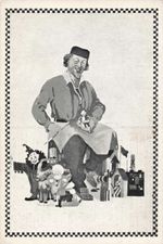 Vintage Kingsway Theatre London Postcard “The Toymaker of Nuremberg” Advertising