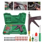 Car Wheel Vacuum Tyre Repair Tool Kit Mushroom Plug Tire Plugger Tubeless w/ Box