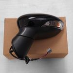 LEFT GLOSS BLACK ELECTRIC WING MIRROR HEATED POWER FOLD FOR FORD B-MAX 2012-2018