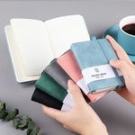 1pc Portable Small Notebook A6/A7 Mini Diary Pocket Book Thick Business Notepad