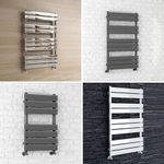 iBathUK Flat Panel Heated Towel Rail Bathroom Radiators in Modern Designer Style