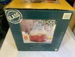 Beehive Style glass drinks dispenser 11.3 litres 3 U.S. gallons (shop)