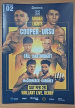 Cooper vs Ursu Boxing Programme