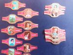 1965 Thunderbirds Cigar Bands Set 24x Karel 1  Penelope Parker Tracy Brothers