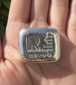 50g R&P .999 Silver Bullion Bar Hallmarked Birmingham  England. #39