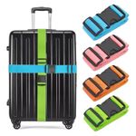 Adjustable Strong Extra Safety Travel Suitcase Luggage Baggage Straps Tie Belt