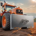 VEVOR 5/16" Skid Steer Attachment Plate Skid Steer Mount Quick Attach Plate UK