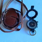 WWI 1917 Verner's Pattern VIII Compass  Fully Working + Original Leather Case