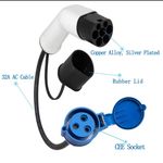 Type 2 EV Car Charger To 32A CEE Industrial Commando Power Socket Converter