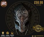 🖤 W W E All Black Rey Mysterio Style Lucha Libre Mask | Handmade in Mexico