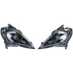 1Pair LED Headlights Accessories For YAMAHA RAPTOR 700 YFZ Wolverine 2006-2024