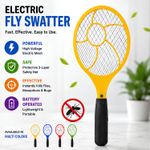 Electric Fly Insect Swatter Swat Bug Mosquito Wasp Zapper Killer Electronic