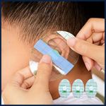 100pc Plastic Waterproof Ear Protector For Baby Kids Adults Swimming Cover Caps