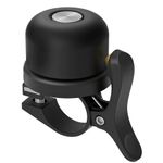 Bike Bell AirTag Holder Waterproof GPS Tracker Mount Aluminium Black Case