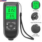 Digital Backlight LCD Film Car Paint Thickness Tester Coating Gauge Meter Tool