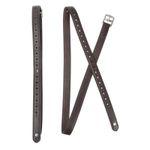 Shires Velociti Lusso Non Stretch Stirrup Leathers - Havana