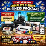 Start Your Own TSHIRT Printing Business – Complete Kit