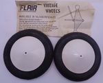 Flair palmer cord 1:8 scale 80mm dia vintage wheels new in the pack unused