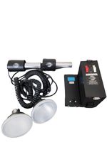 Lumedyne Flash System Power Pack & Heads Photography Lighting Kit Untested No Ch