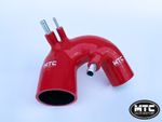 MTC MOTORSPORT FIAT 500 ABARTH T-JET SILICONE INTAKE HOSE RED IHI TURBO