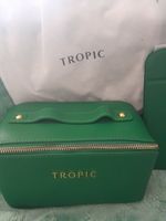 Tropic Vegan Cosmetic Bag And Travel Mirror