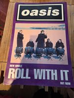 ​Oasis Roll With It Original 19 Promo Counter Display Stand Vintage Britpop Rare