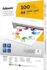 A4 Laminating Pouches 100 Pack – Gloss Finish Laminator Sheets for Documents