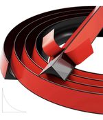 10m silicone quadrant trim covering for ceilings, self adhesive flexible