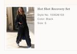 Free People movement Hot Shot Recovery Set Style No. 103526133 Black-Small