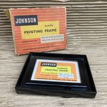Johnsons of Hendon Darkroom  Printing Frame 2¼ x 3½ inch (6.5 x 9cm)