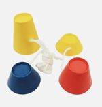4-in-1 Golf Tees Rubber Winter Tee Set Multi Height Practice Training 1Set