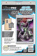 ULTRA PRO SILVER SIZE COMIC BOOK One Touch Holder Storage Display Case