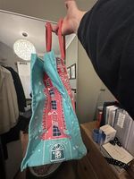 Fortnum & Mason “Packed Full of Christmas” Limited Edition Canvas Tote Bag – New