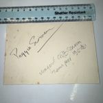 Margaret Croft Scriven-Vivian Peggie Scriven Tennis Player Autograph Signature