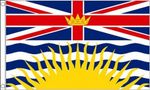 BRITISH COLUMBIA FLAG 5' x 3' Canada Province Canadian Provinces Colombian Flags