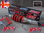 fits: APRILIA RS 125 1999-2012 NEW YSS REAR MONO SHOCK SUSPOENSION DAMPER RED