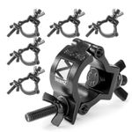 Beamz BC38B 75 Half Coupler Lighting Clamp for DJ Stage Truss 75kg Black