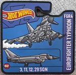 RAF Conningsby 3 11 12 29 Sqn Eurofighter Typhoon FGR4 Hot Wings 3D PVC Patch