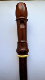Moeck Rosewood Baroque Descant Recorder, Recorder with Certificate