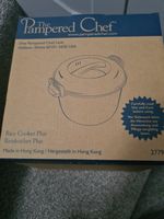 RARE UNUSED Pampered Chef Rice Cooker Plus. vegetables pasta original box