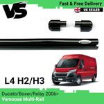 VAMOOSE MULTI AWNING RAIL XLWB L4/H2-H3 FIAT DUCATO 2006- COMBI C-TRACK CHANNEL