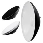 Phot-R? 16" 40cm White Beauty Dish Diffuser Honeycomb Grid Bowens S-Type Mount